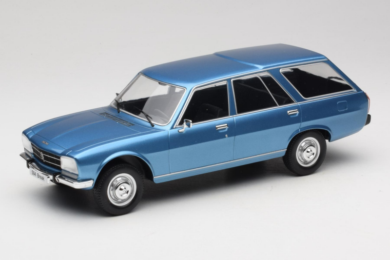 Peugeot 504 Break Azul MCG 1:18 MCG18213 Metal