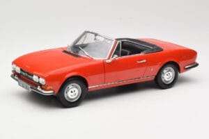 Peugeot 504 Cabriolet Rojo Norev 1:18 184754 Metal