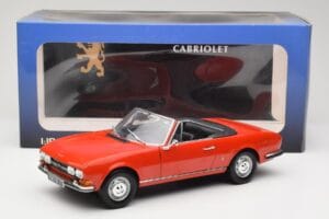 Peugeot 504 Cabriolet Rojo Norev 1:18 184754 Metal - imagen 8 de 8