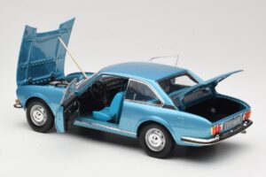 Peugeot 504 Coupe Azul Norev 1:18 184755 Metal - imagen 5 de 8