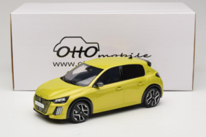 Peugeot E-208 GT Jaune Agueda Otto 1:18 OT1164 Resina - imagen 6 de 6