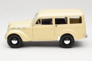 Peugeot Partner Moka Brown Norev 1:18 184894 Metal - imagen 4 de 8