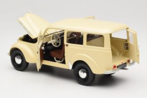 Peugeot Partner Moka Brown Norev 1:18 184894 Metal - imagen 5 de 8