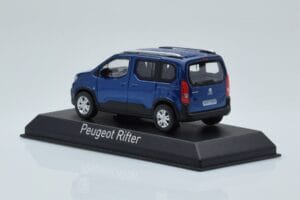 Peugeot Rifter Azul Norev 1:43 479061 Metal - imagen 3 de 4