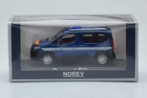 Peugeot Rifter Gendarmerie Otremer Azul Norev 1:43 479064 Metal - imagen 4 de 4