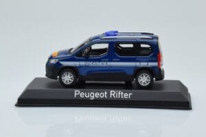 Peugeot Rifter Gendarmerie Otremer Azul Norev 1:43 479064 Metal