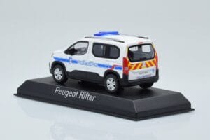 Peugeot Rifter Police Municipale Blanco Norev 1:43 479067 Metal - imagen 3 de 4