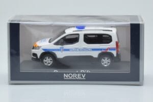 Peugeot Rifter Police Municipale Blanco Norev 1:43 479067 Metal - imagen 4 de 4