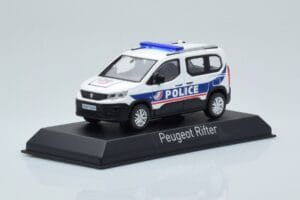 Peugeot Rifter Police Nationale Blanco Norev 1:43 479065 Metal - imagen 2 de 4