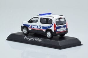 Peugeot Rifter Police Nationale Blanco Norev 1:43 479065 Metal - imagen 3 de 4