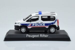 Peugeot Rifter Police Nationale Blanco Norev 1:43 479065 Metal