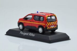 Peugeot Rifter Pompiers Rojo Norev 1:43 479069 Metal - imagen 3 de 4