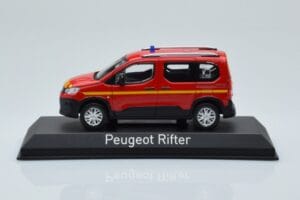 Peugeot Rifter Pompiers Rojo Norev 1:43 479069 Metal