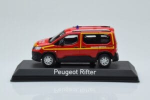 Peugeot Rifter Pompiers Secours Medical Rojo Norev 1:43 479070 Metal
