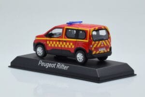Peugeot Rifter Sapeurs Pompiers Rojo Norev 1:43 479071 Metal - imagen 3 de 4