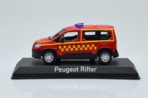 Peugeot Rifter Sapeurs Pompiers Rojo Norev 1:43 479071 Metal