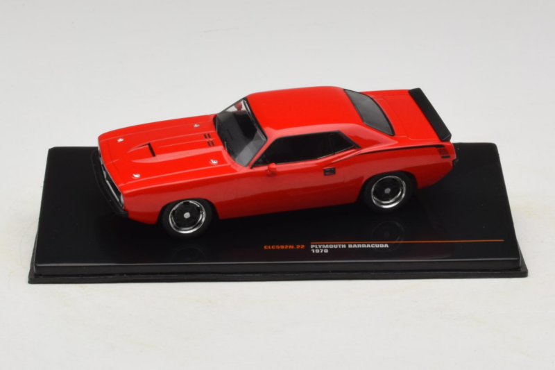Plymouth Barracuda Rojo IXO 1:43 CLC592N Metal