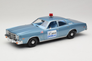 Plymouth Fury Beverly Hills PD Azul GreenLight 1:18 19069 Metal