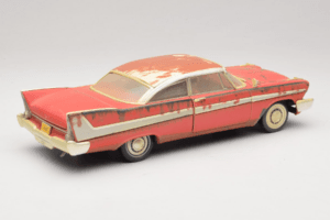 Plymouth Fury Rojo Christine Versión Sucia Auto World 1:18 AWSS119/06 Metal - imagen 3 de 8