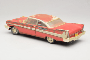 Plymouth Fury Rojo Christine Versión Sucia Auto World 1:18 AWSS119/06 Metal - imagen 7 de 8