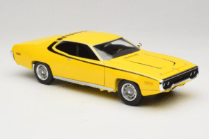Plymouth Satellite Daisy Dukes of Hazzard Auto World 1:18 AWSS105/06 Metal - imagen 6 de 8