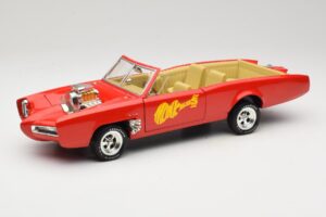 Pontiac GTO Monkeemobile Rojo ERTL 1:18 33150 Metal