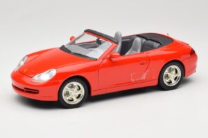 Porsche 911 996 Cabriolet Rojo Mira 1:18 6930 Metal