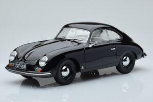 Porsche 356 Negro Norev 1:18 187451 Metal