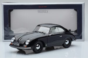 Porsche 356 Negro Norev 1:18 187451 Metal - imagen 6 de 6