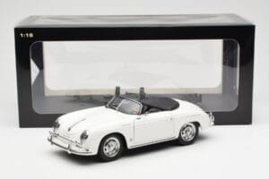 Porsche 356A Speedster Blanco AUTOart 1:18 77862 Metal - imagen 8 de 8