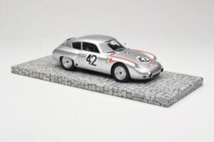 Porsche 356B 1600 GS Carrera GTL Abarth #42 H. Herrmann / H. Linge Targa Florio 1962 Minichamps 1:18 107626842 Resina - imagen 4 de 6