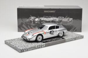Porsche 356B 1600 GS Carrera GTL Abarth #42 H. Herrmann / H. Linge Targa Florio 1962 Minichamps 1:18 107626842 Resina - imagen 6 de 6