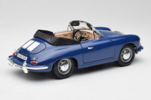 Porsche 356B Descapotable Azul Bburago 1:18 3051 Metal - imagen 3 de 8