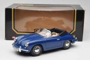 Porsche 356B Descapotable Azul Bburago 1:18 3051 Metal - imagen 8 de 8