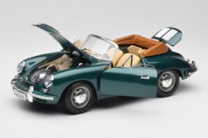 Porsche 356B Descapotable Verde Bburago 1:18 3051-M1 Metal - imagen 2 de 8