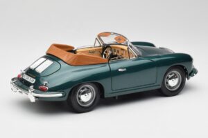 Porsche 356B Descapotable Verde Bburago 1:18 3051-M1 Metal - imagen 3 de 8