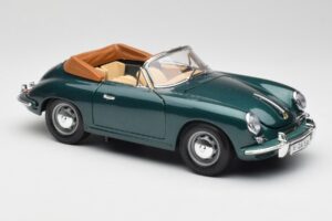 Porsche 356B Descapotable Verde Bburago 1:18 3051-M1 Metal - imagen 6 de 8