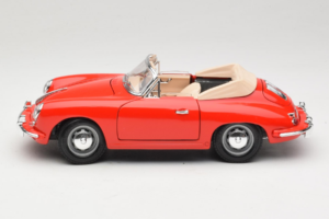 Porsche 356B Descapotable Rojo Tchibo 1:18 45703 Metal - imagen 4 de 8