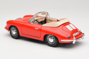 Porsche 356B Descapotable Rojo Tchibo 1:18 45703 Metal - imagen 7 de 8