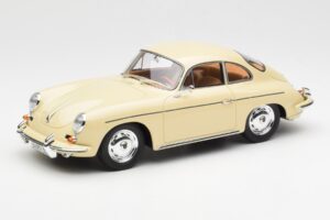 Porsche 356B Carrera 2 Marfil GT Spirit 1:18 GT010ZM Resina
