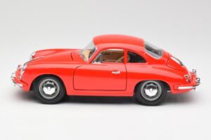 Porsche 356B Rojo Bburago 1:18 3021 Metal - imagen 4 de 8