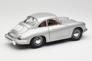 Porsche 356B Plata Bburago 1:18 3021-M1 Metal - imagen 3 de 8