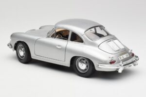 Porsche 356B Plata Bburago 1:18 3021-M1 Metal - imagen 7 de 8