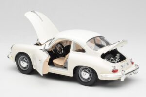 Porsche 356B Blanco Bburago 1:18 3021-M3 Metal - imagen 5 de 8