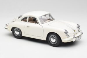 Porsche 356B Blanco Bburago 1:18 3021-M3 Metal - imagen 6 de 8