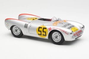 Porsche 550-1500 RS Spyder #55 H. Herrmann Carrera Panamericana 1954 AUTOart 1:18 85470 Metal - imagen 6 de 8
