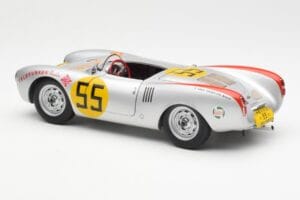 Porsche 550-1500 RS Spyder #55 H. Herrmann Carrera Panamericana 1954 AUTOart 1:18 85470 Metal - imagen 7 de 8