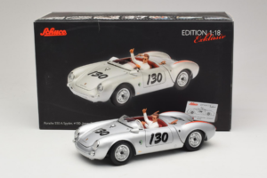 Porsche 550 A Spyder Little Bastard James Dean Schuco 1:18 450033200 Metal - imagen 8 de 8