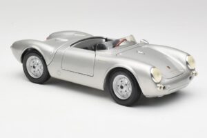 Porsche 550 A Spyder Plata Maisto 1:18 50314 Metal - imagen 6 de 8