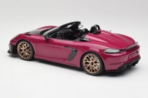 Porsche 718 982 Spyder RS Weissach Package Ruby Star Neo GT Spirit 1:18 GT486 Resina - imagen 5 de 6